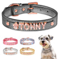 Glimmer - Personalised Rhinestone Name Pet Collar