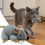 Plush Sound Mouse Cat Toy