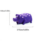 Latex Squeaky Pig Dog Toy