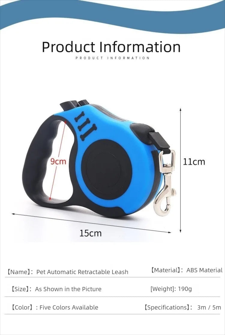 Retractable Dog Leash for Small Dogs
