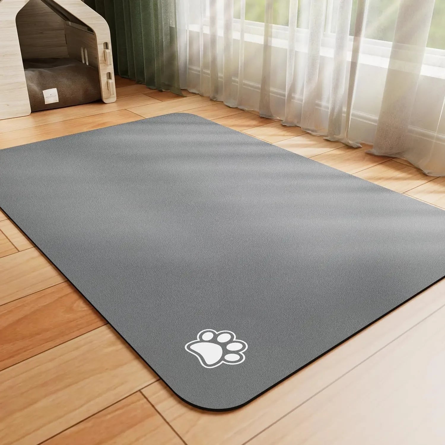 Quick-Dry Pet Feeding Mat