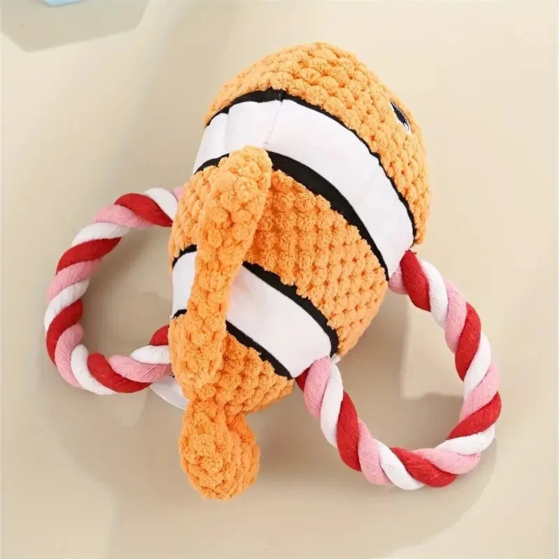 Plush Sea Animal Chew Toy