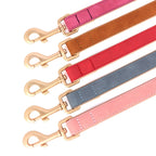 Padded PU Leather Dog Leash