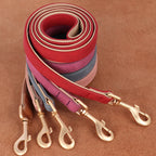 Padded PU Leather Dog Leash