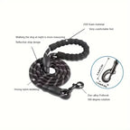 Reflective Padded Dog Leash