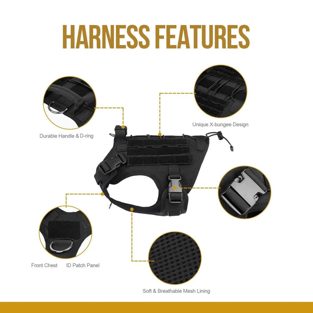 Trek - Tactical No-Pull Dog Harness