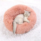 Round Plush Pet Bed
