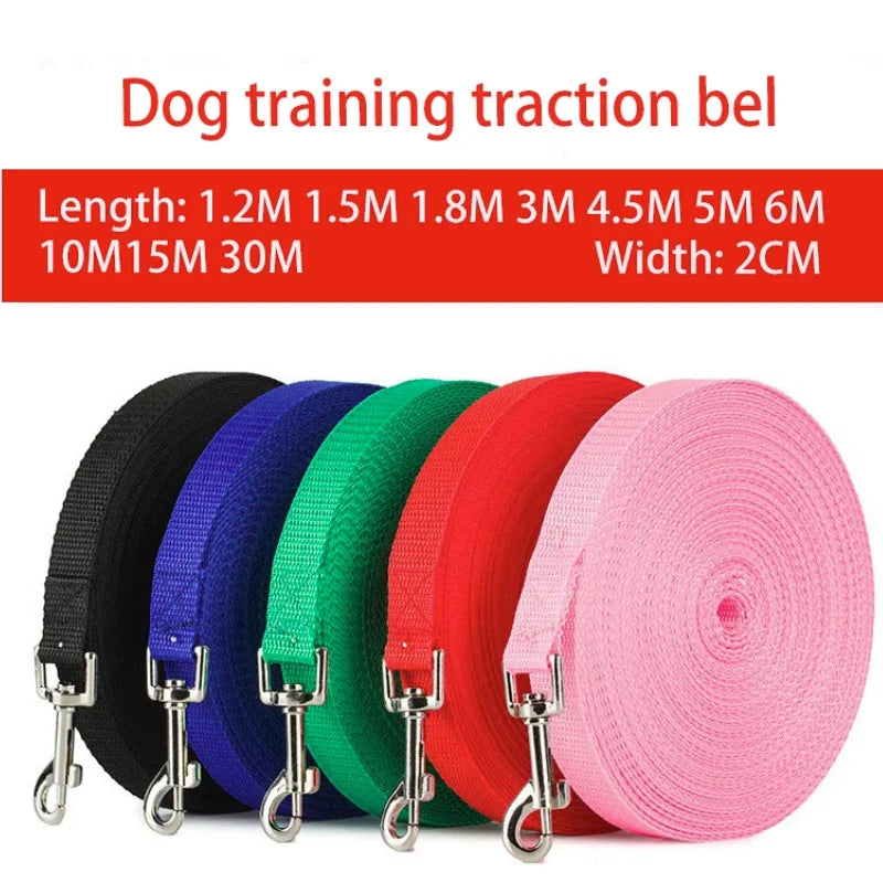Long Nylon Dog Training Lead