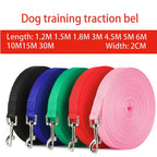 Long Nylon Dog Training Lead