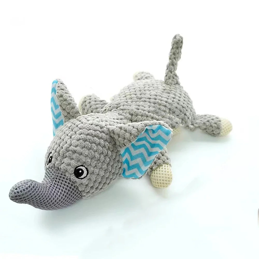 Large Plush Squeaky Dog Toy