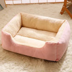 Plush Cat and Dog Cushion Bed