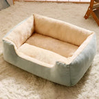 Plush Cat and Dog Cushion Bed