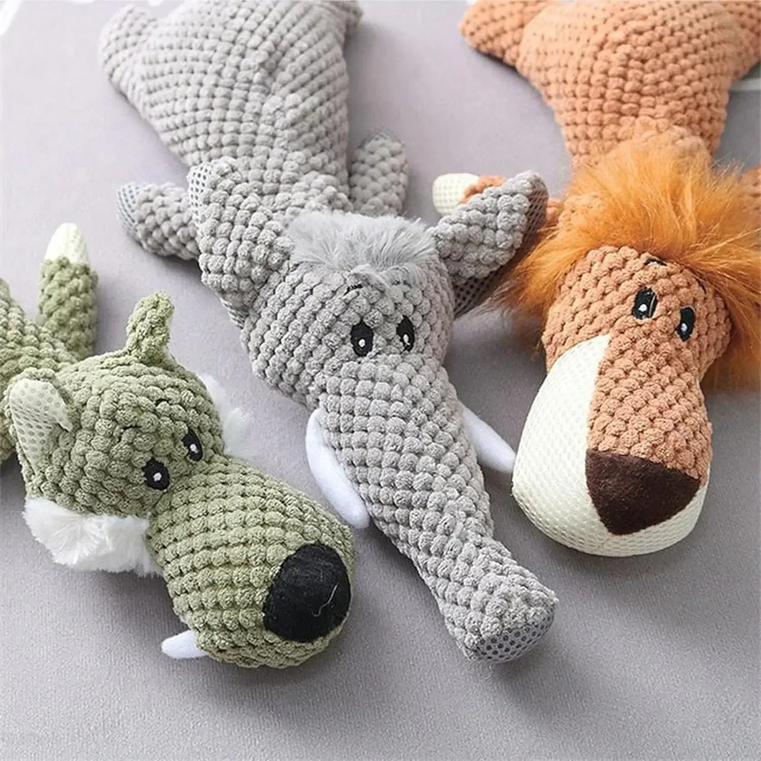 Large Plush Squeaky Dog Toy