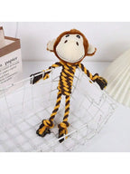 Animal Rope Plush Dog Toy