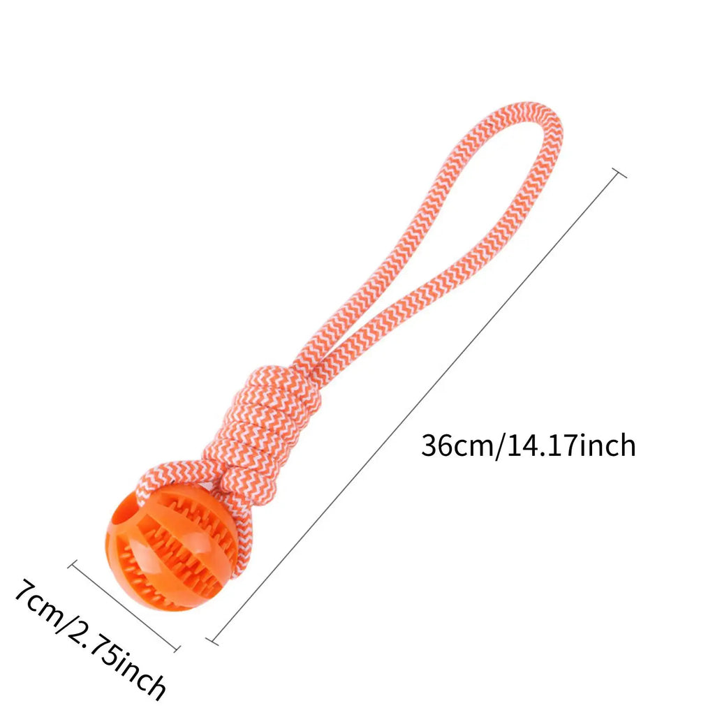 Treat-Dispensing Dog Toy Ball