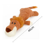 Large Plush Squeaky Dog Toy