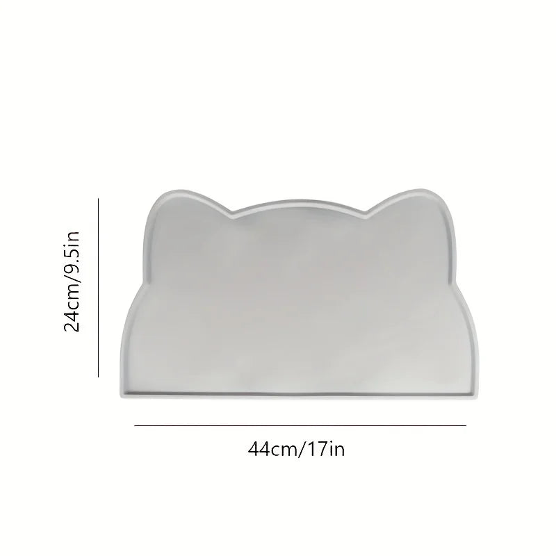 Raised Edge Pet Feeding Mat