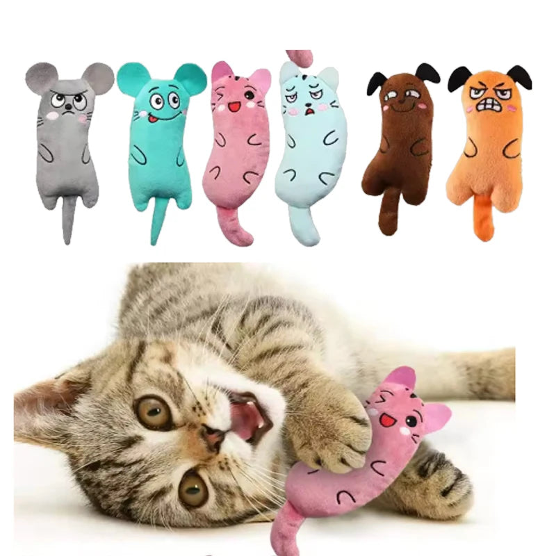 Plush Cat Toy with Colour Options