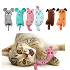 Plush Cat Toy with Colour Options