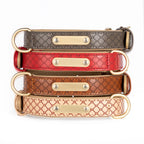 Ranger - Personalised Padded Leather ID Dog Collar