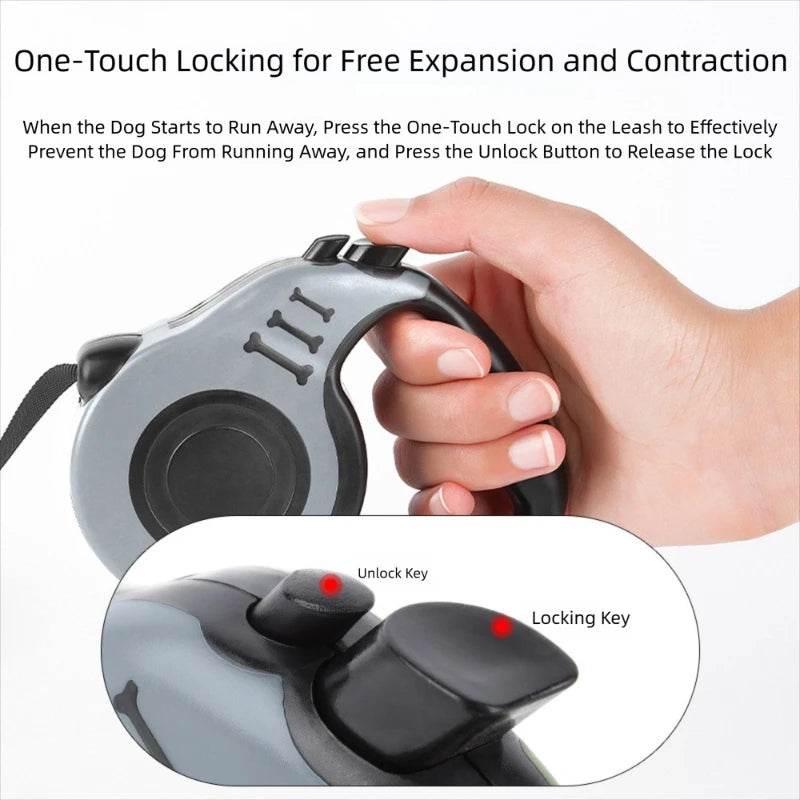 Retractable Dog Leash for Small Dogs