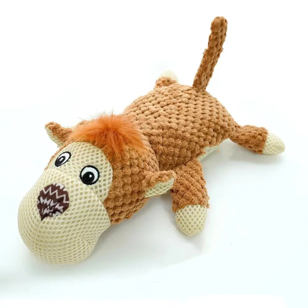 Large Plush Squeaky Dog Toy