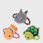 Plush Sea Animal Chew Toy