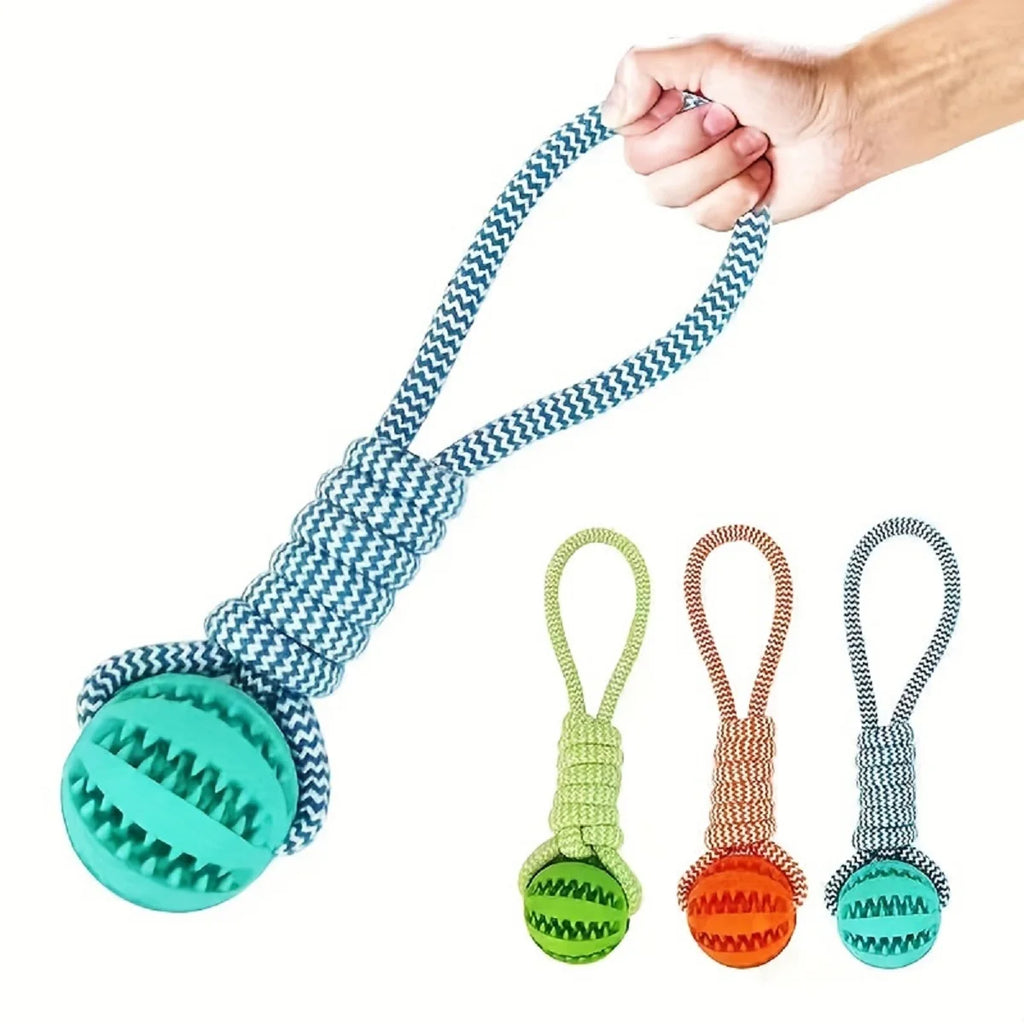 Treat-Dispensing Dog Toy Ball