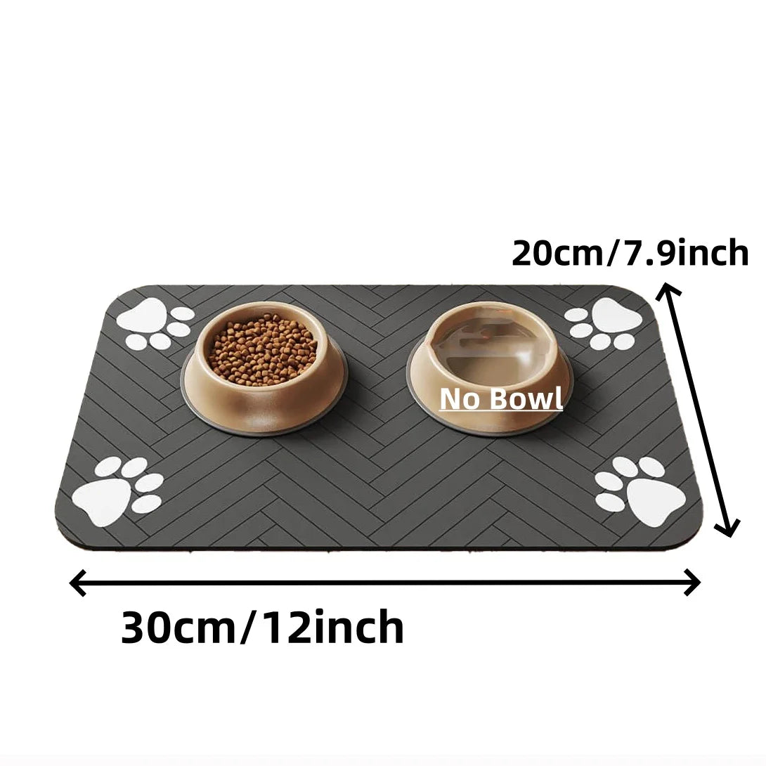Absorbent Pet Bowl Placemat