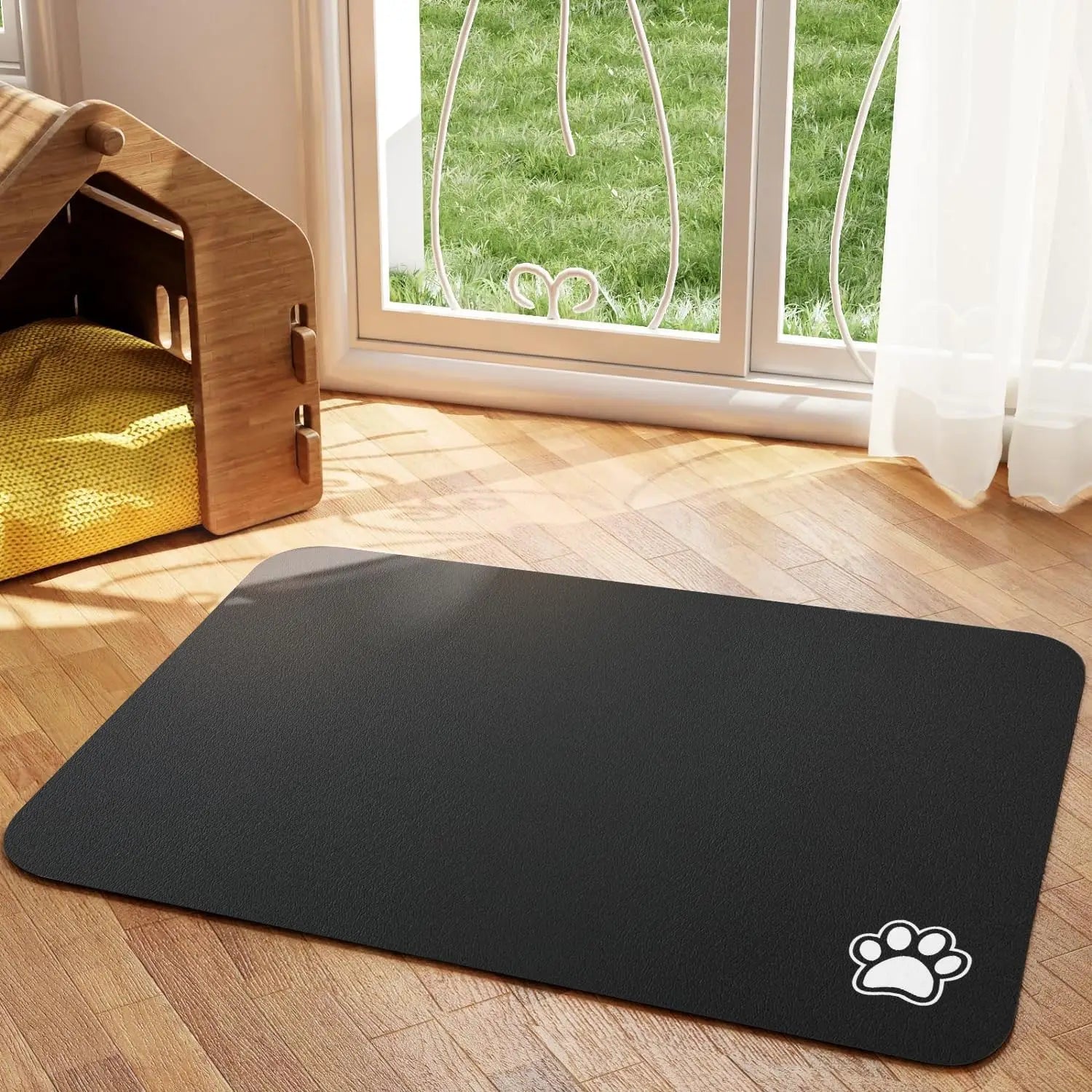 Quick-Dry Pet Feeding Mat