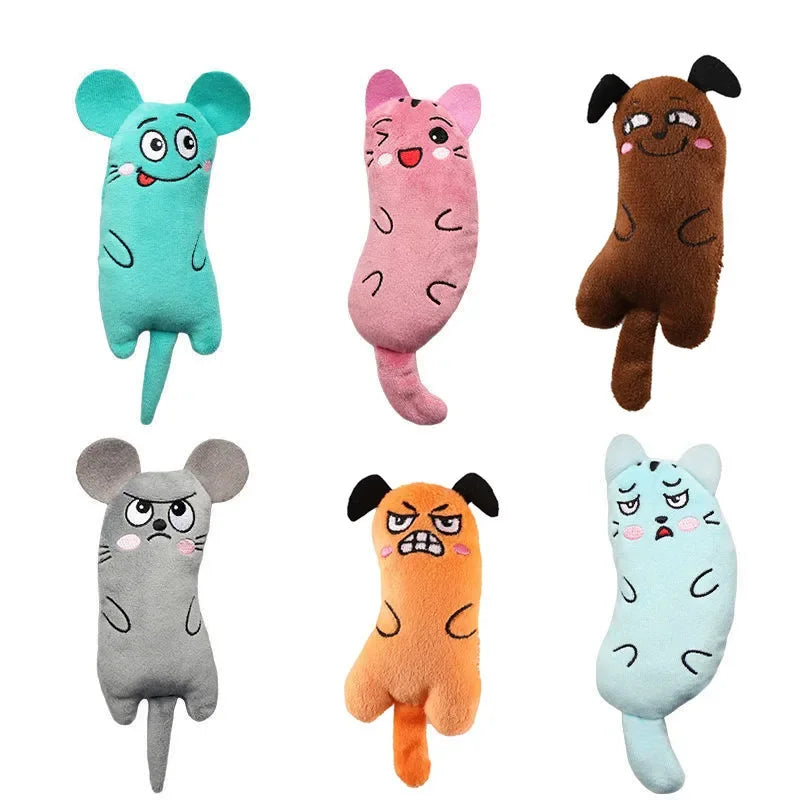 Plush Cat Toy with Colour Options