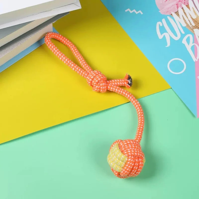 Cotton Rope Dog Ball Toy