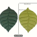 Leaf-Shaped Reversible Pet Mat