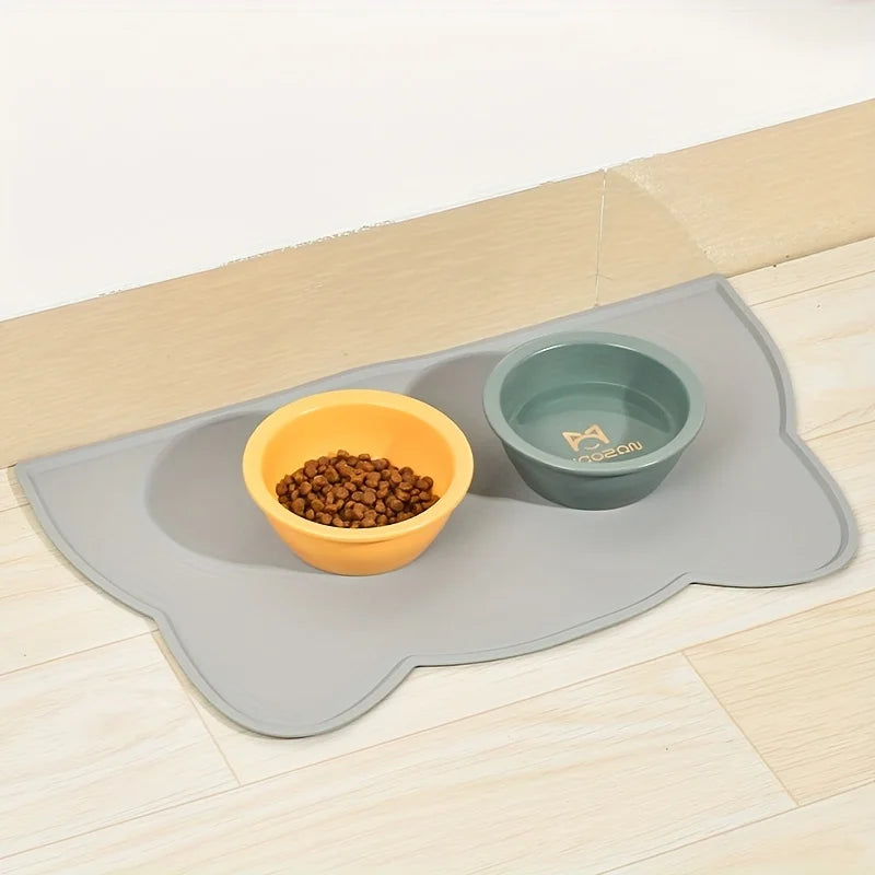 Raised Edge Pet Feeding Mat