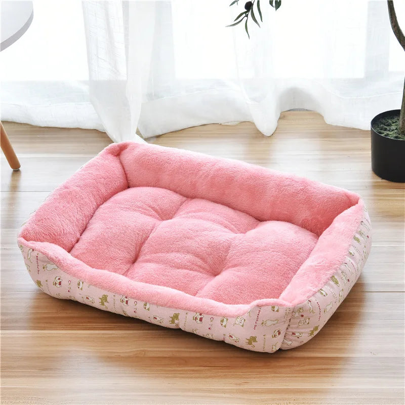 Square Pet Kennel Bed