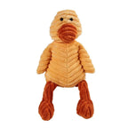 Corduroy Animal Squeaky Pet Toy