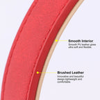 Padded PU Leather Dog Leash