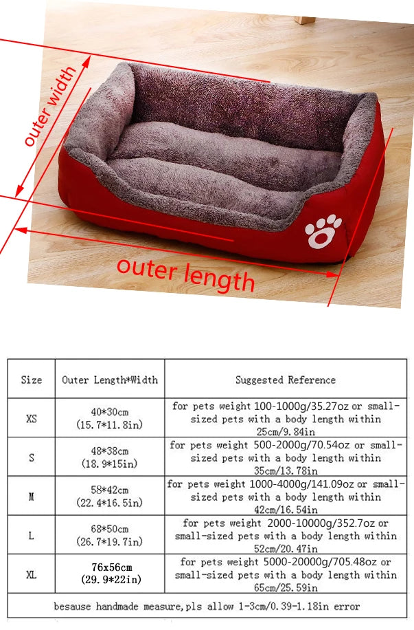 Patterned Soft Pet Mattress